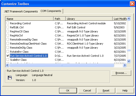 vb service windows example net
