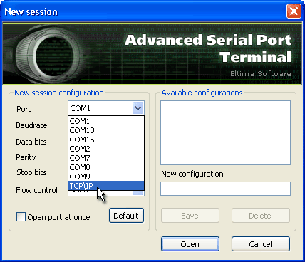 advanced serial terminal program