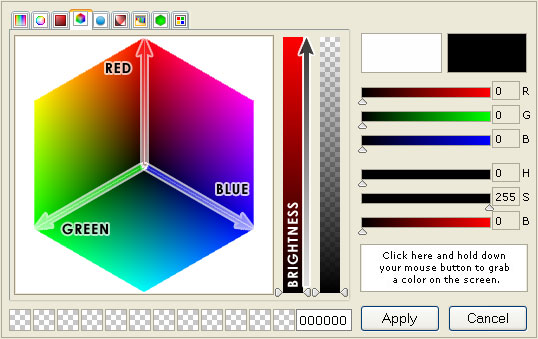 colorpicker rgb