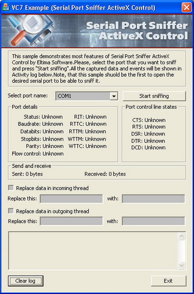 Purebasic Serial Port Example