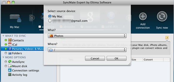 syncmate sync two drives